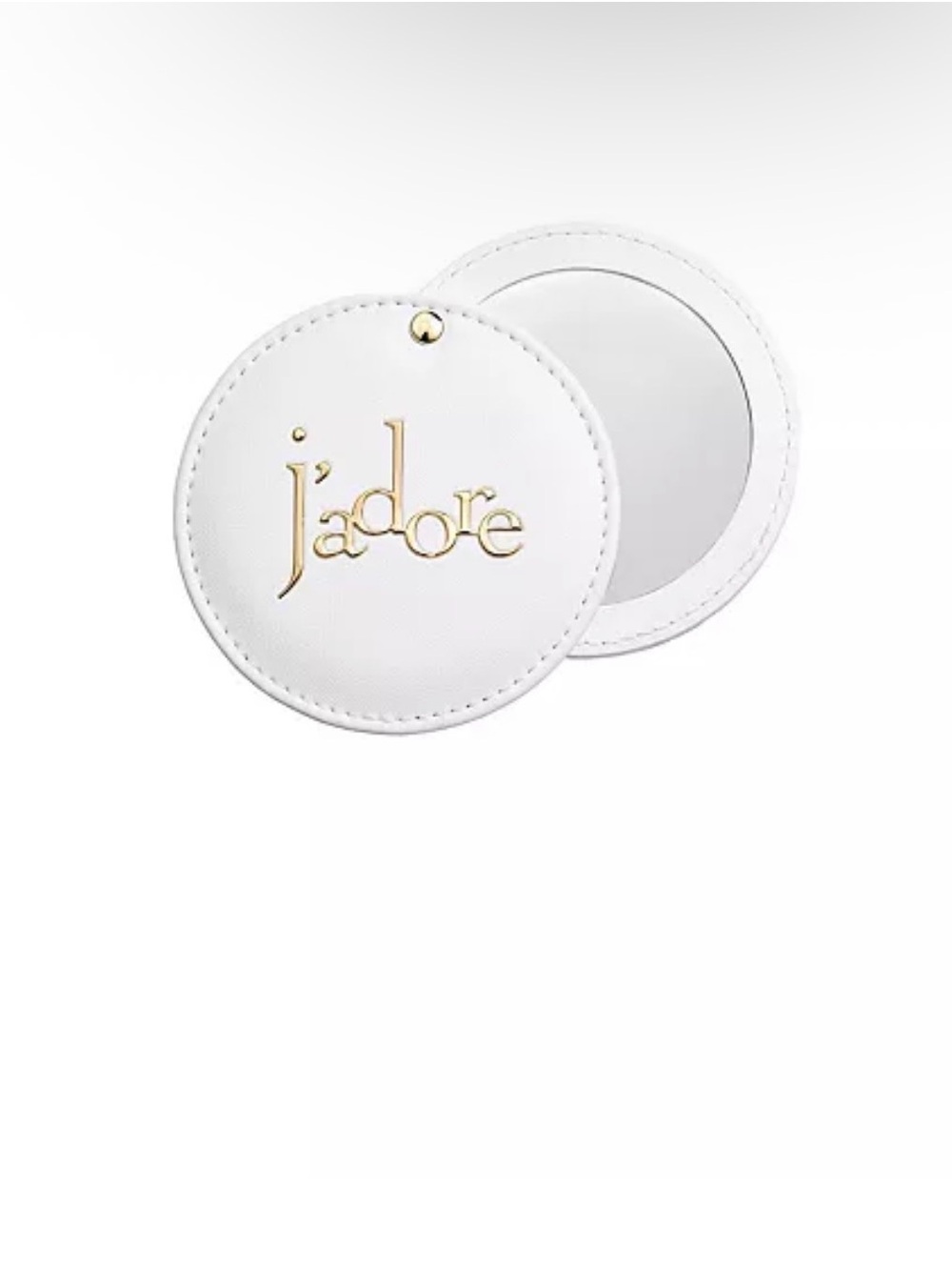 New,unused & authentic Dior Beauty White round Mirror. Limited edition
